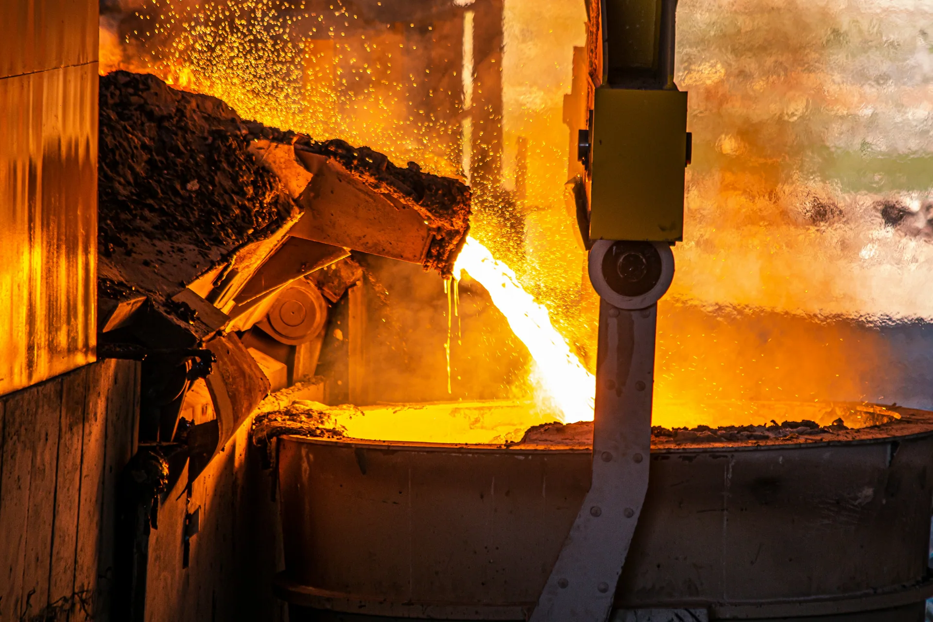 Steel manufacturing and heavy industrial operations