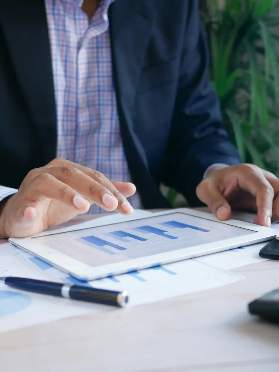Banking and fintech data dashboard